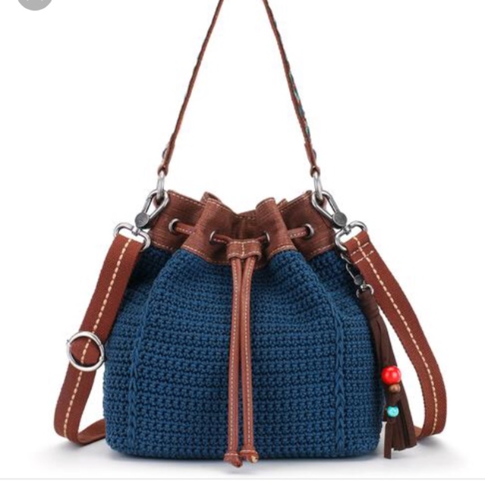 NWOT The Sak Ukiah crochet drawstring